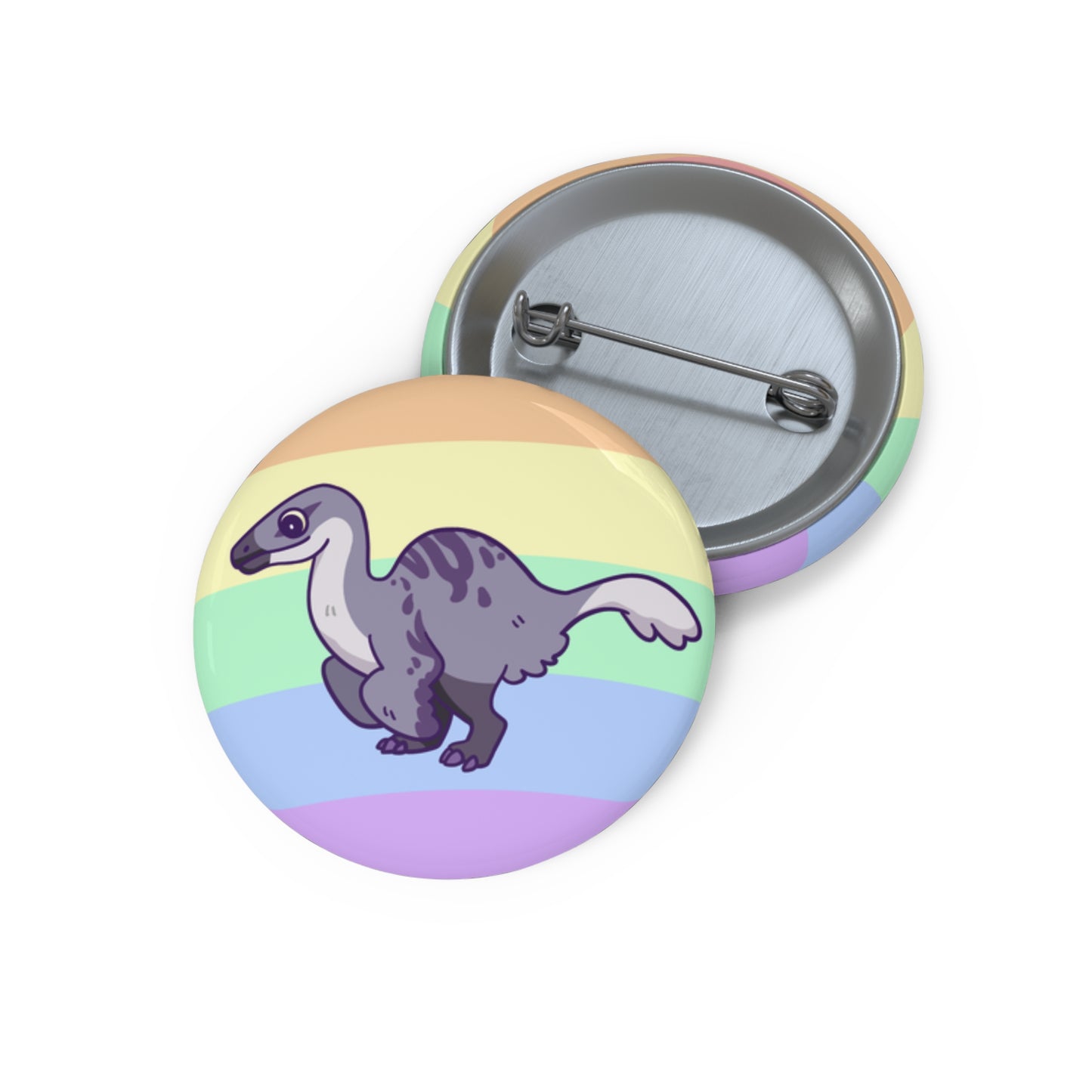 Asexual Pride Deinocheirus - Pin Badge