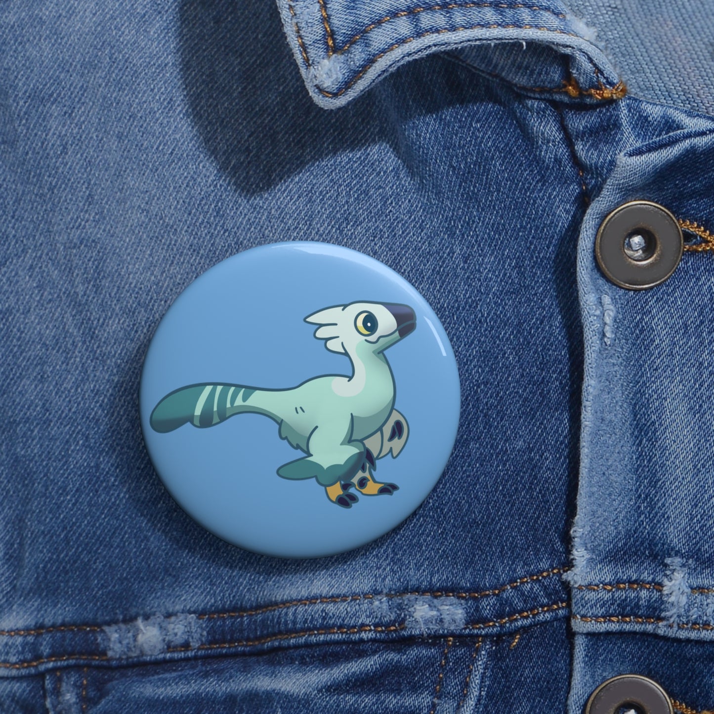 Troodon Pin Badge