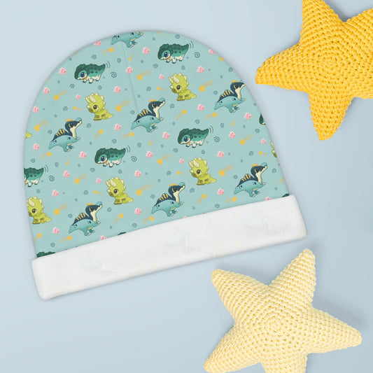 Baby Dinos Baby Beanie - Spinosaurus, Scelidosaurus & Triceratops