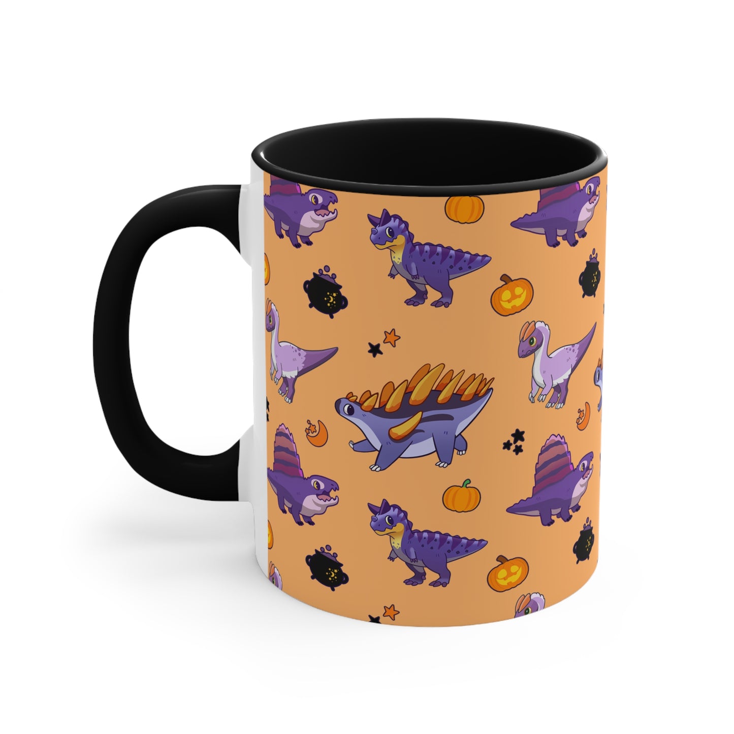 Halloween Dinos - Orange Mug