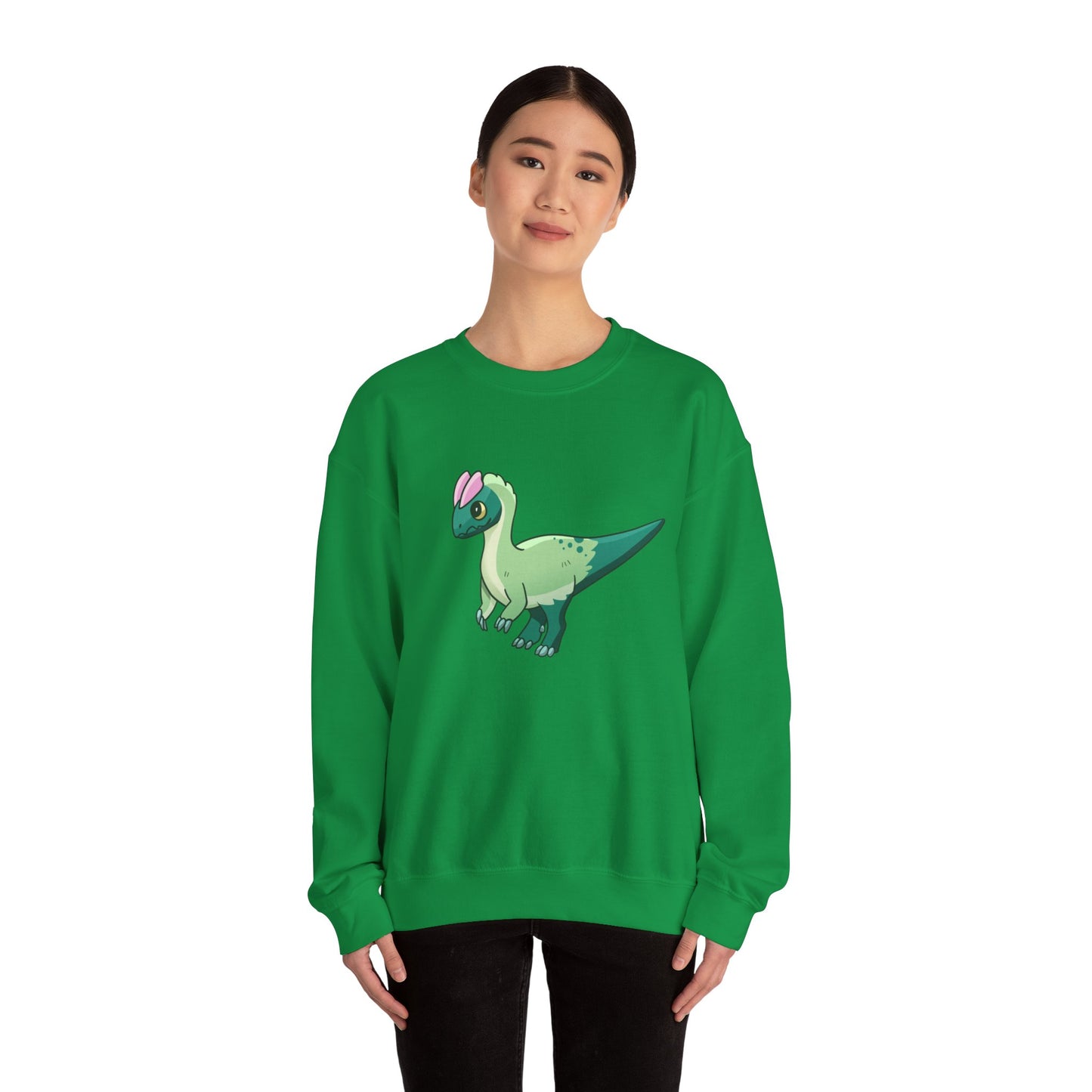 Dilophosaurus - Unisex Heavy Blend™ Crewneck Sweatshirt