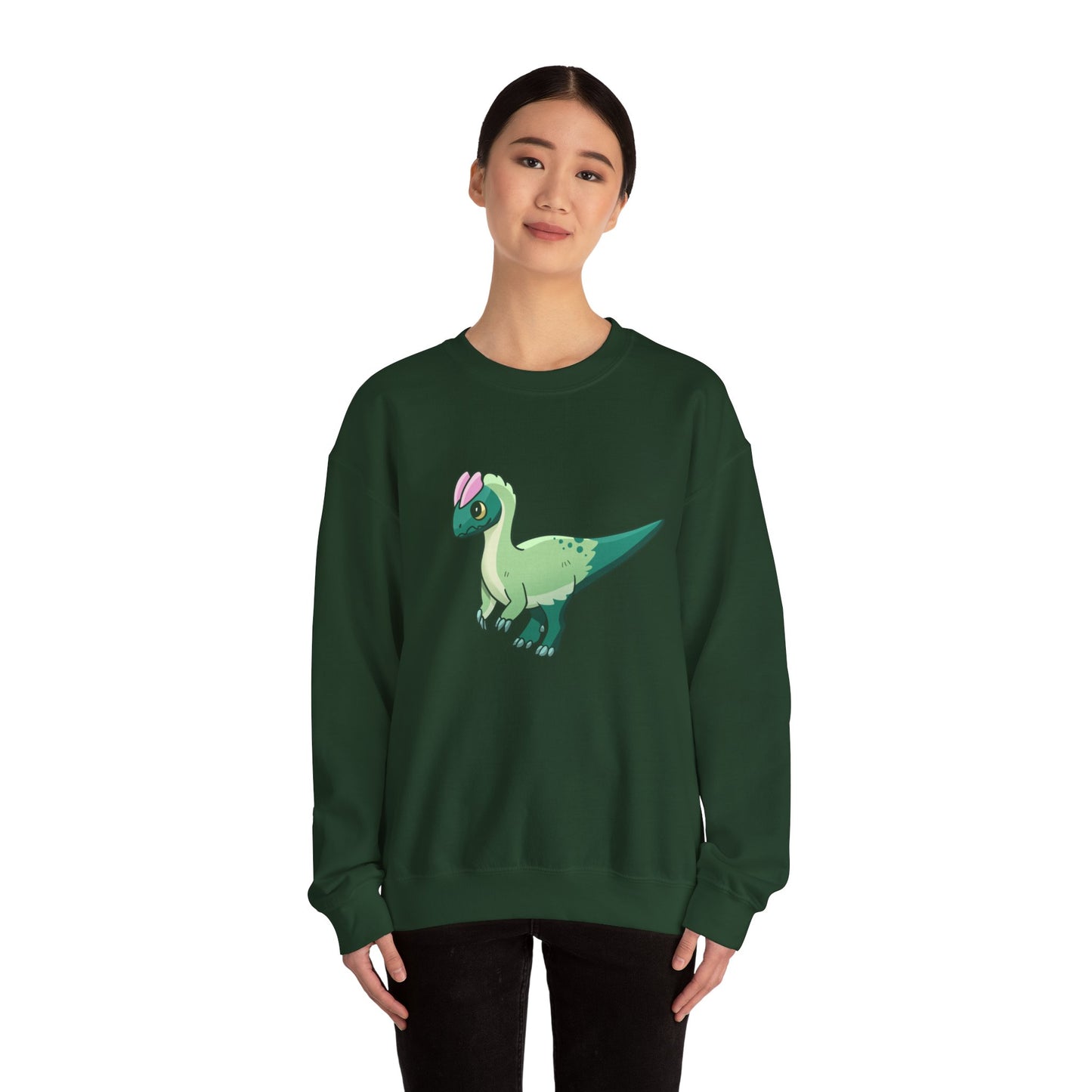 Dilophosaurus - Unisex Heavy Blend™ Crewneck Sweatshirt