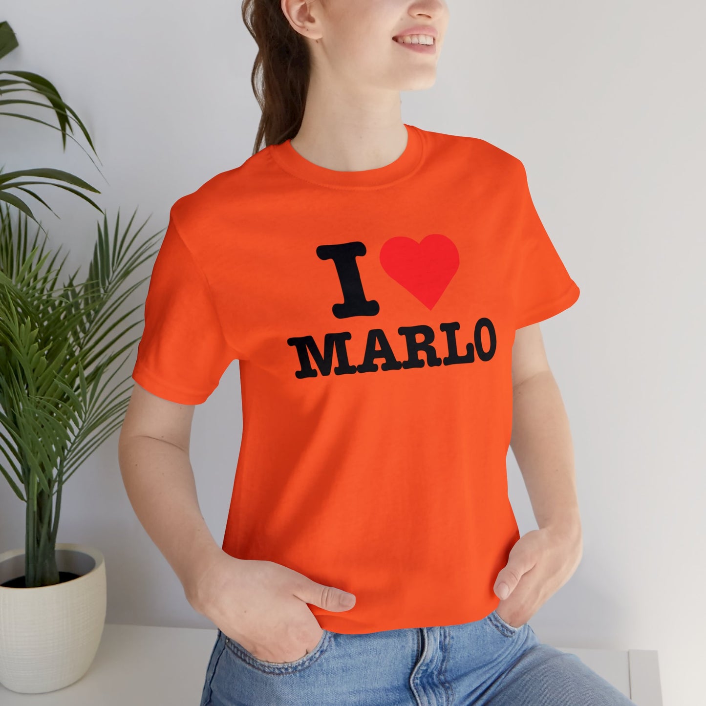 I Heart Marlo - Unisex Jersey Short Sleeve T-Shirt