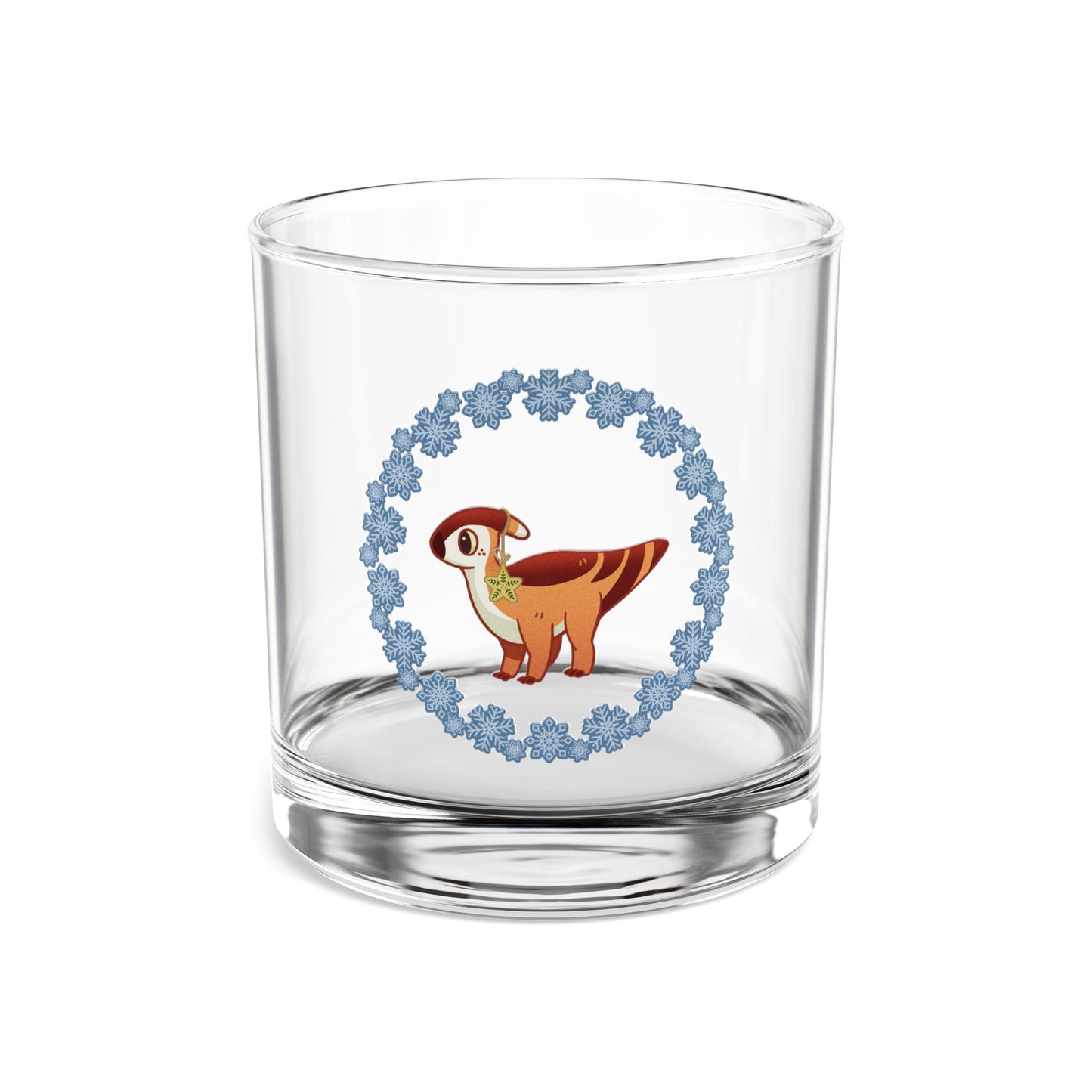 Holiday Retro Collectible Glass - Parasaurolophus