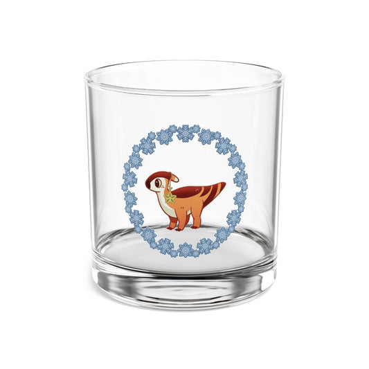 Holiday Retro Collectible Glass - Parasaurolophus