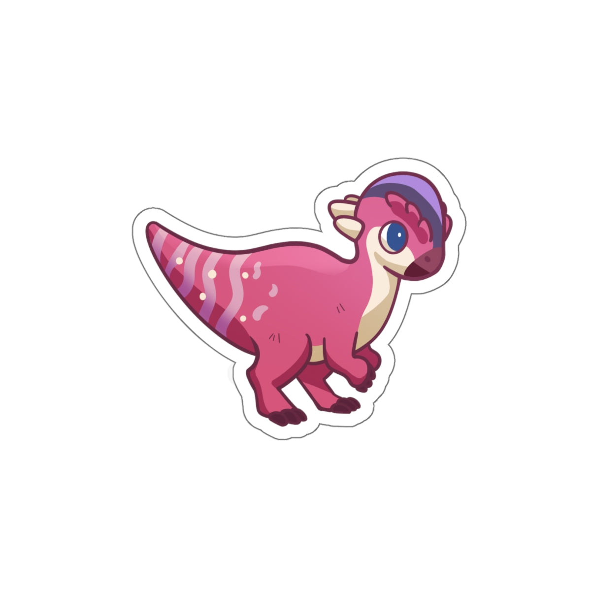 Pachycephalosaurus Sticker - Die-Cut Stickers