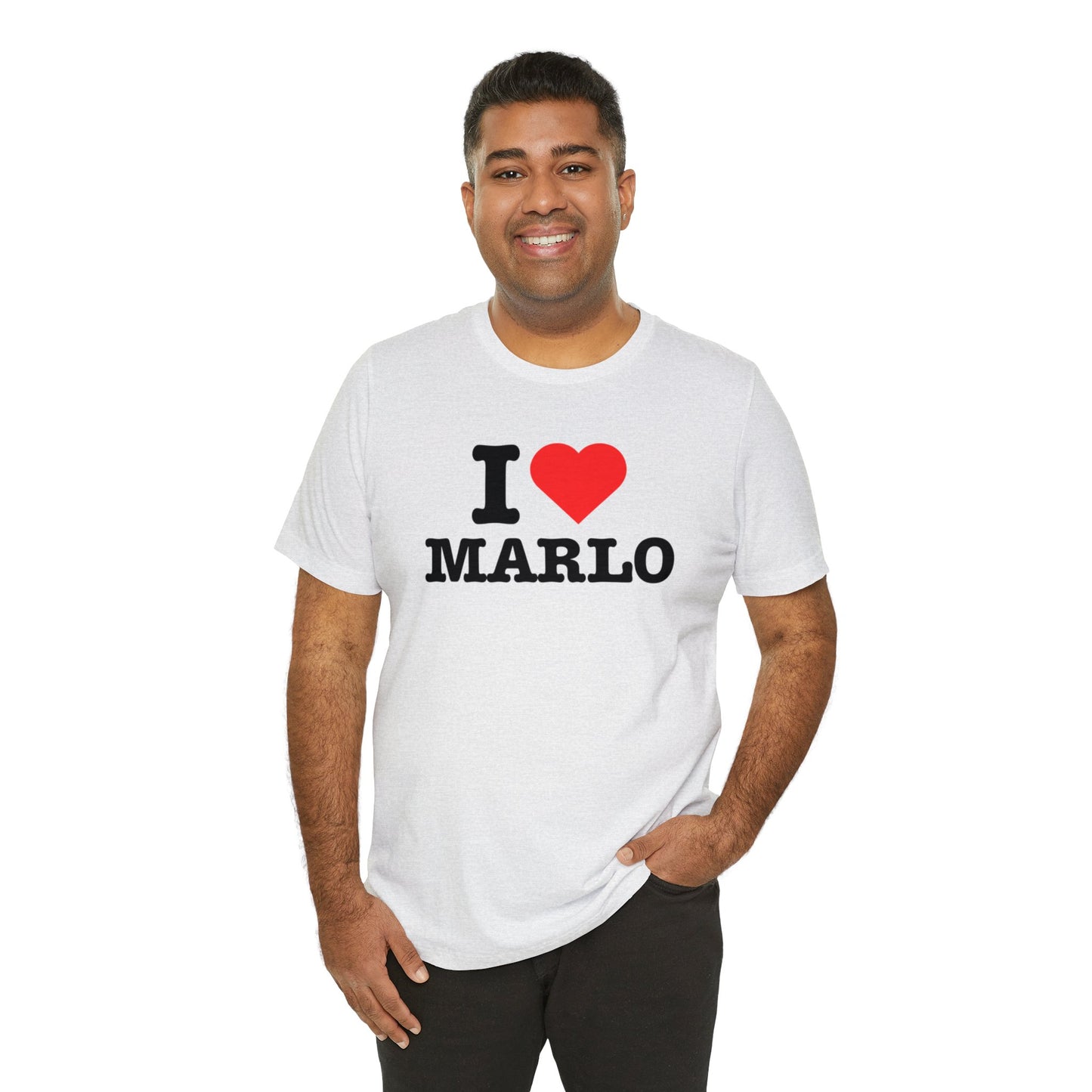 I Heart Marlo - Unisex Jersey Short Sleeve T-Shirt