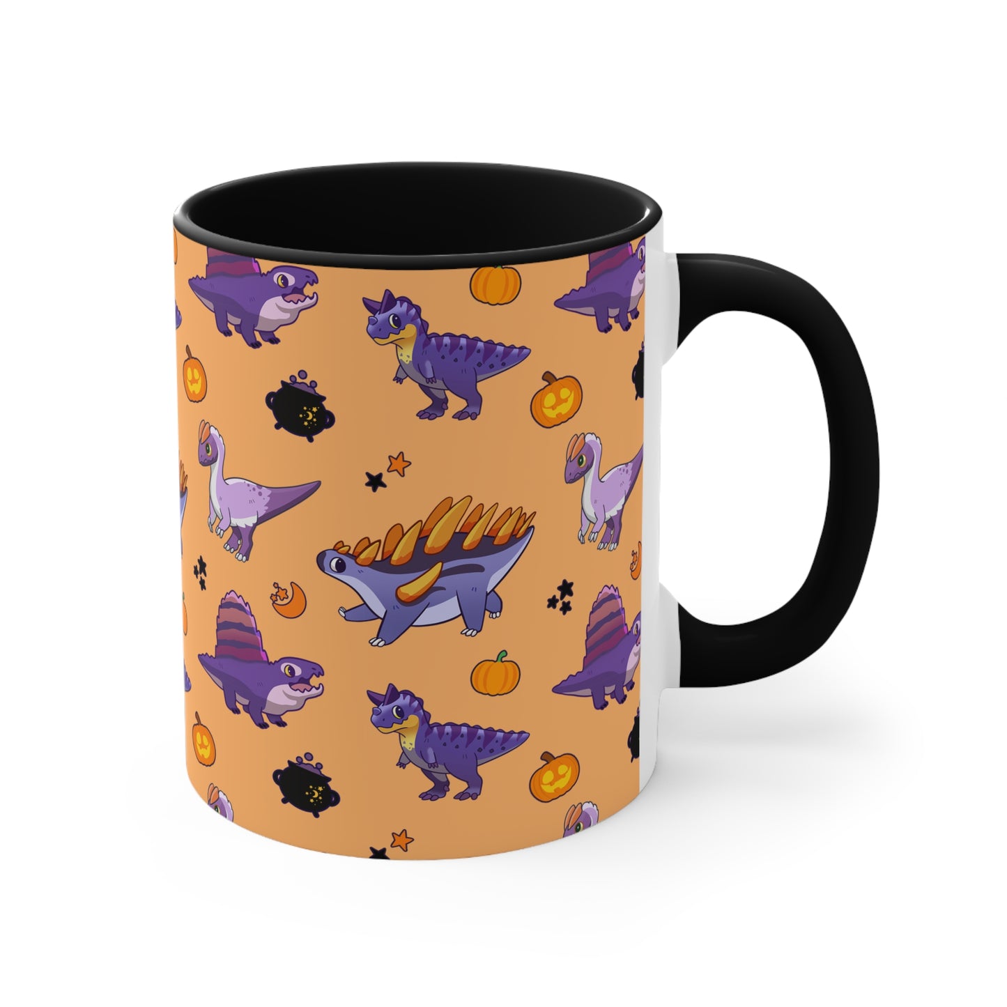 Halloween Dinos - Orange Mug