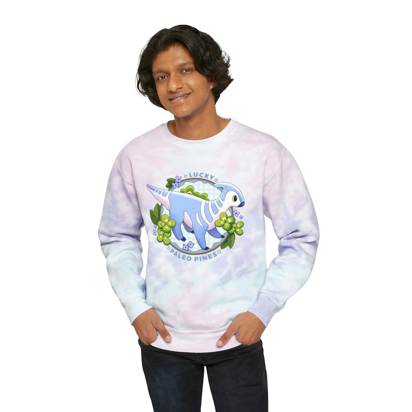 Triassea Lucky  - Unisex Tie-Dye Sweatshirt