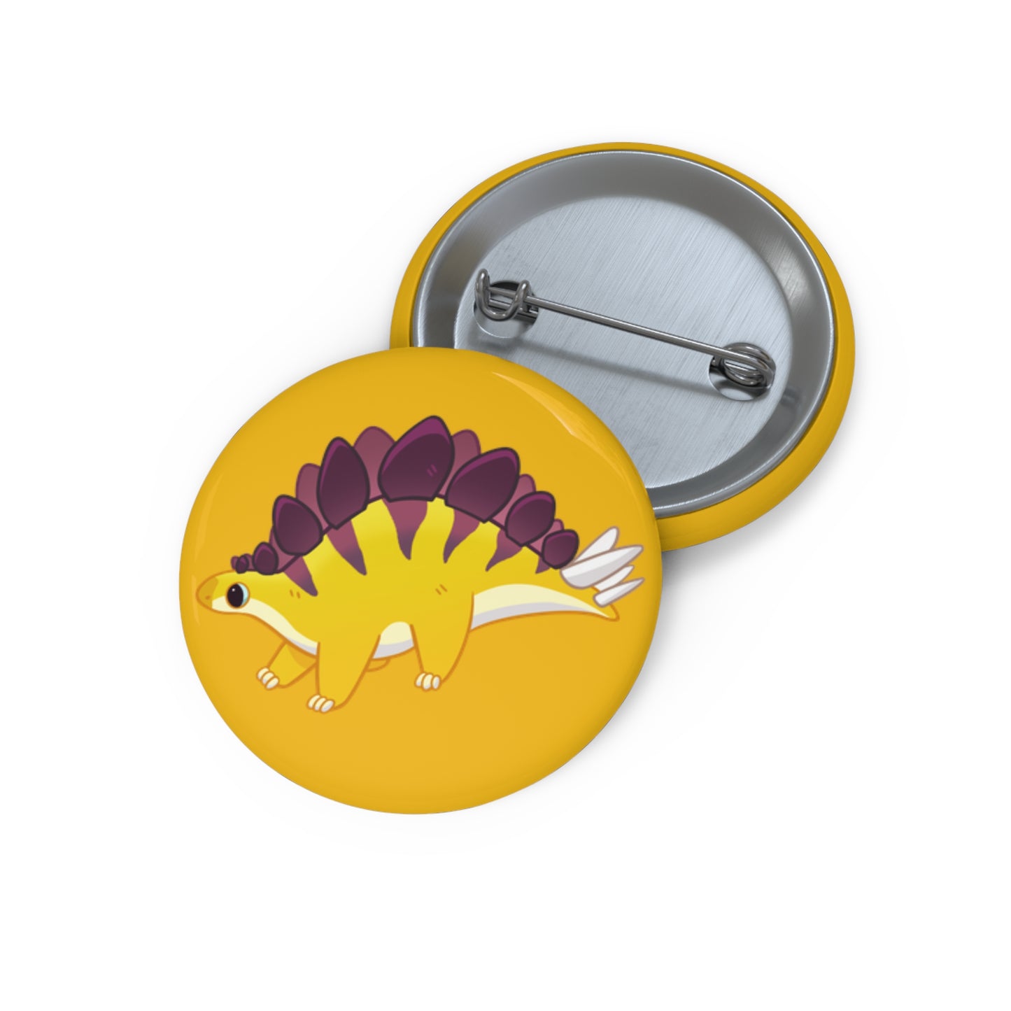 Stegosaurus Pin Badge