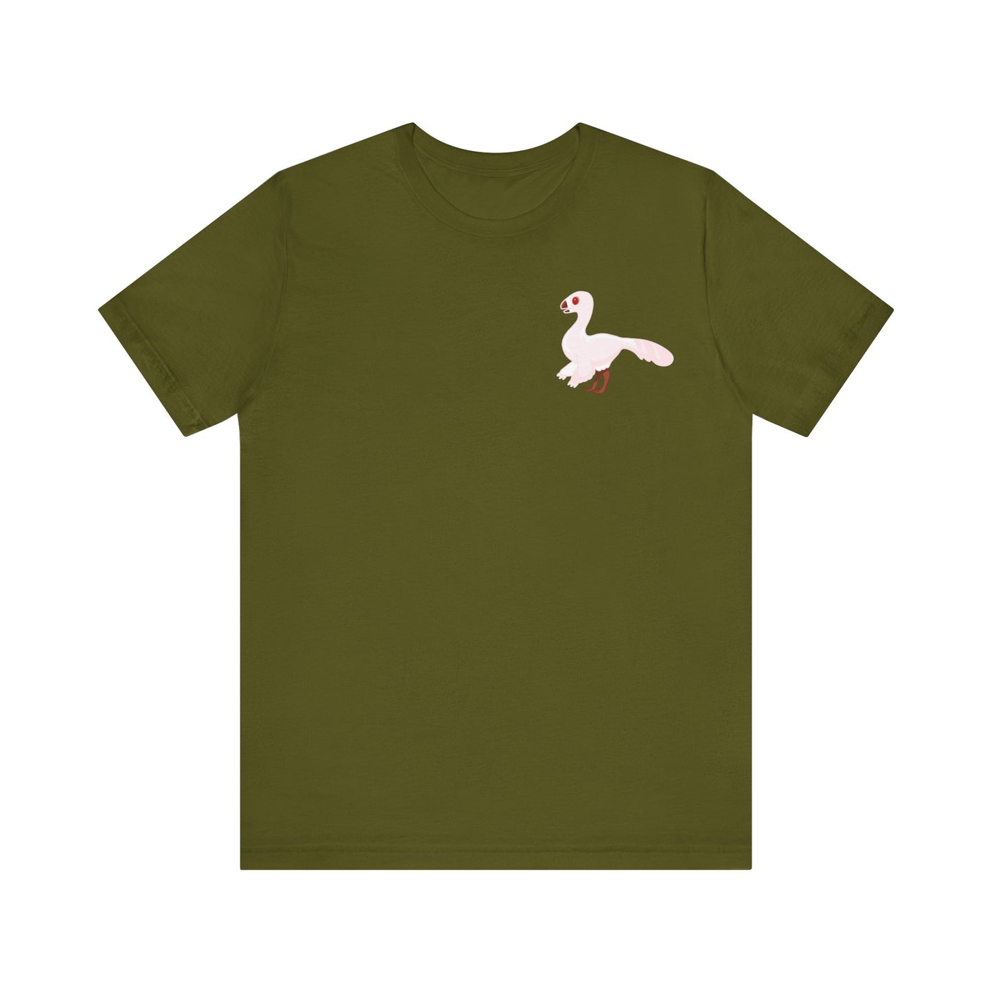 Limited Edition Albino Gallimimus  - T-Shirt (UK EDITION)