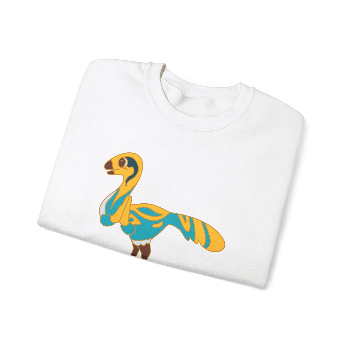 Praise Be Bernard Gallimimus - Unisex Heavy Blend™ Crewneck Sweatshirt