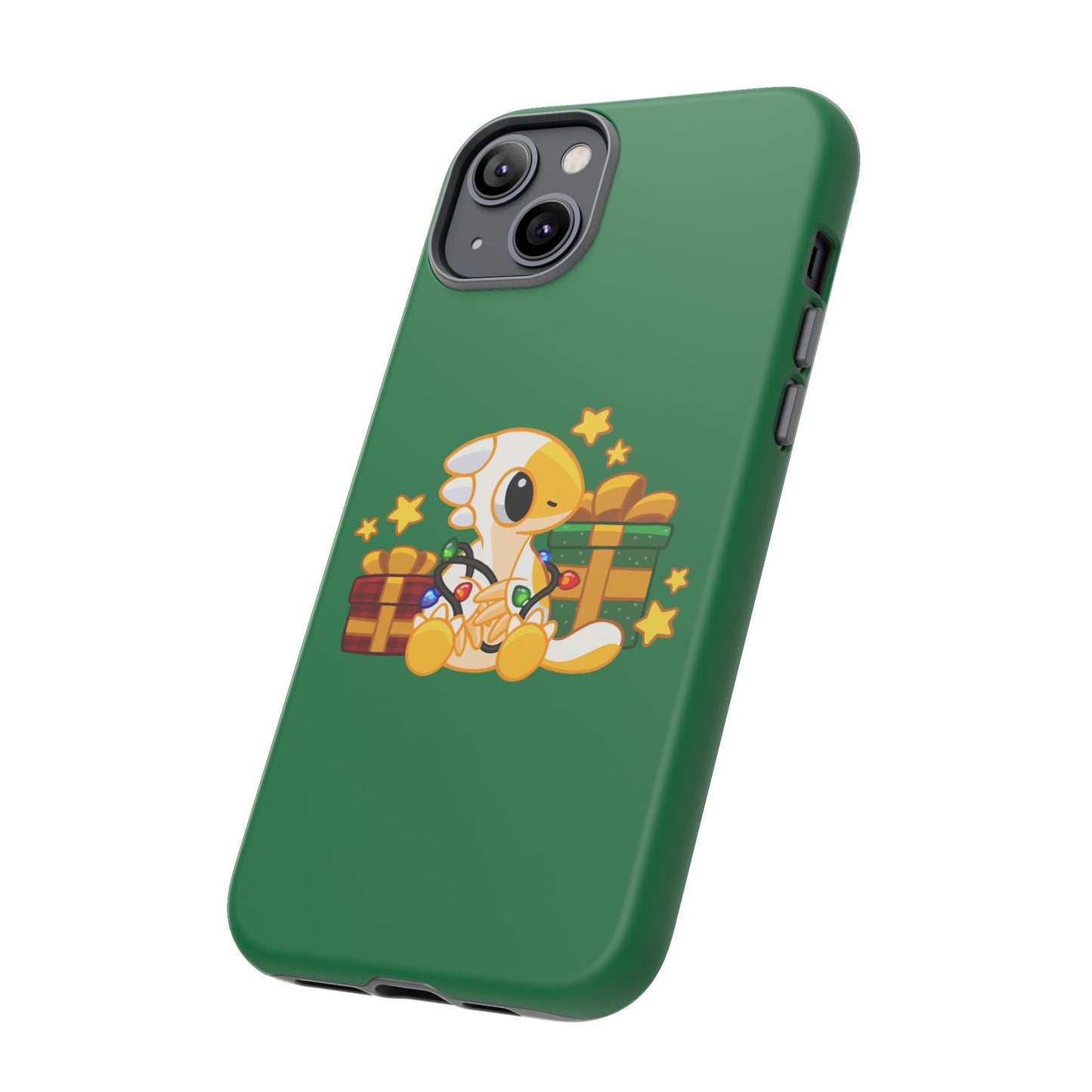 Limited Edition Scramble the Therizinosaurus Plushie Art - Phone Case