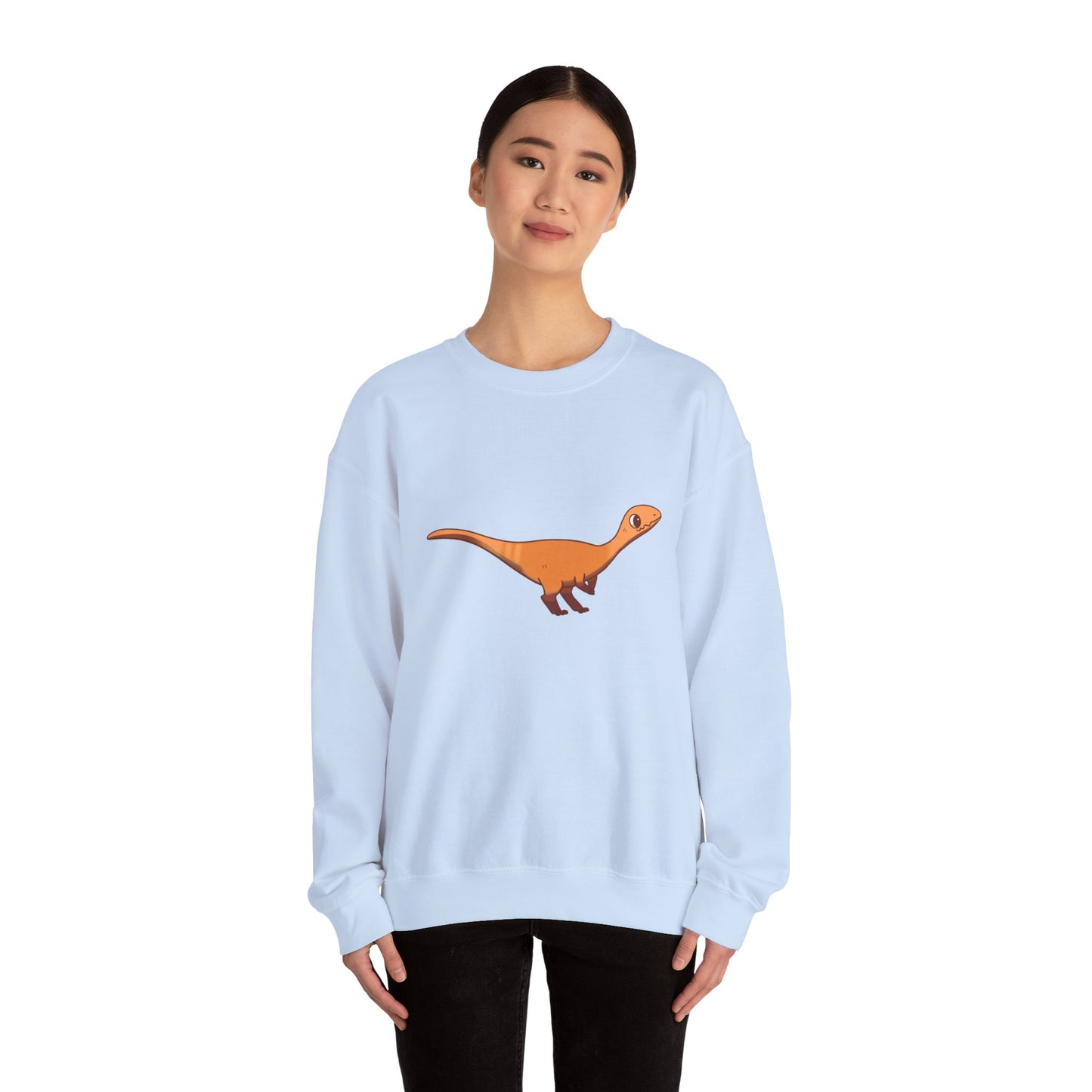 Tangerine Coelophysis - Unisex Heavy Blend™ Crewneck Sweatshirt