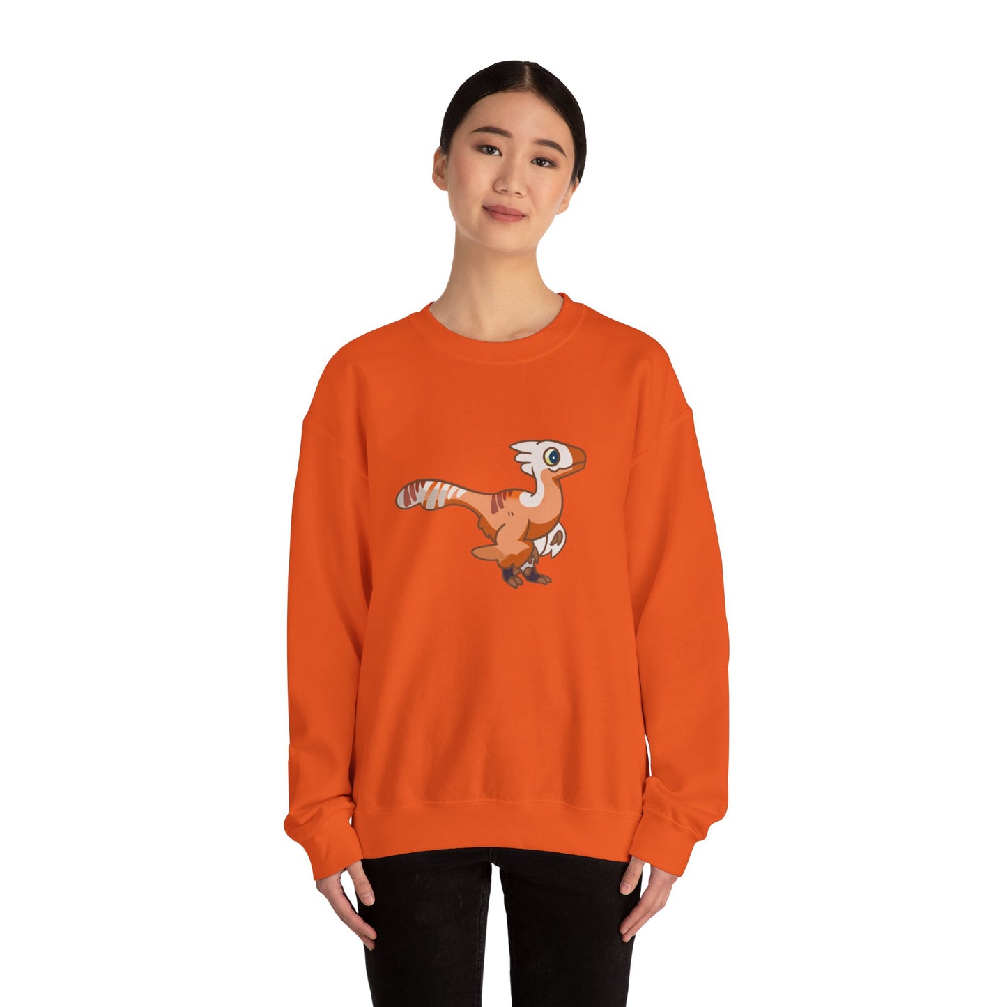 Carrot Troodon - Unisex Heavy Blend™ Crewneck Sweatshirt