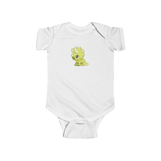 Baby Triceratops Baby Bodysuit