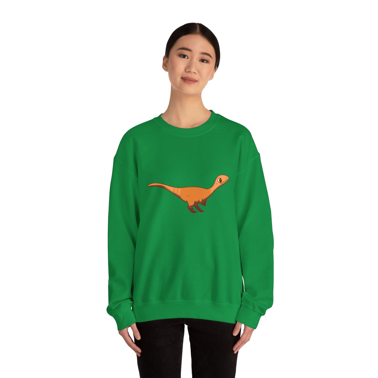 Tangerine Coelophysis - Unisex Heavy Blend™ Crewneck Sweatshirt