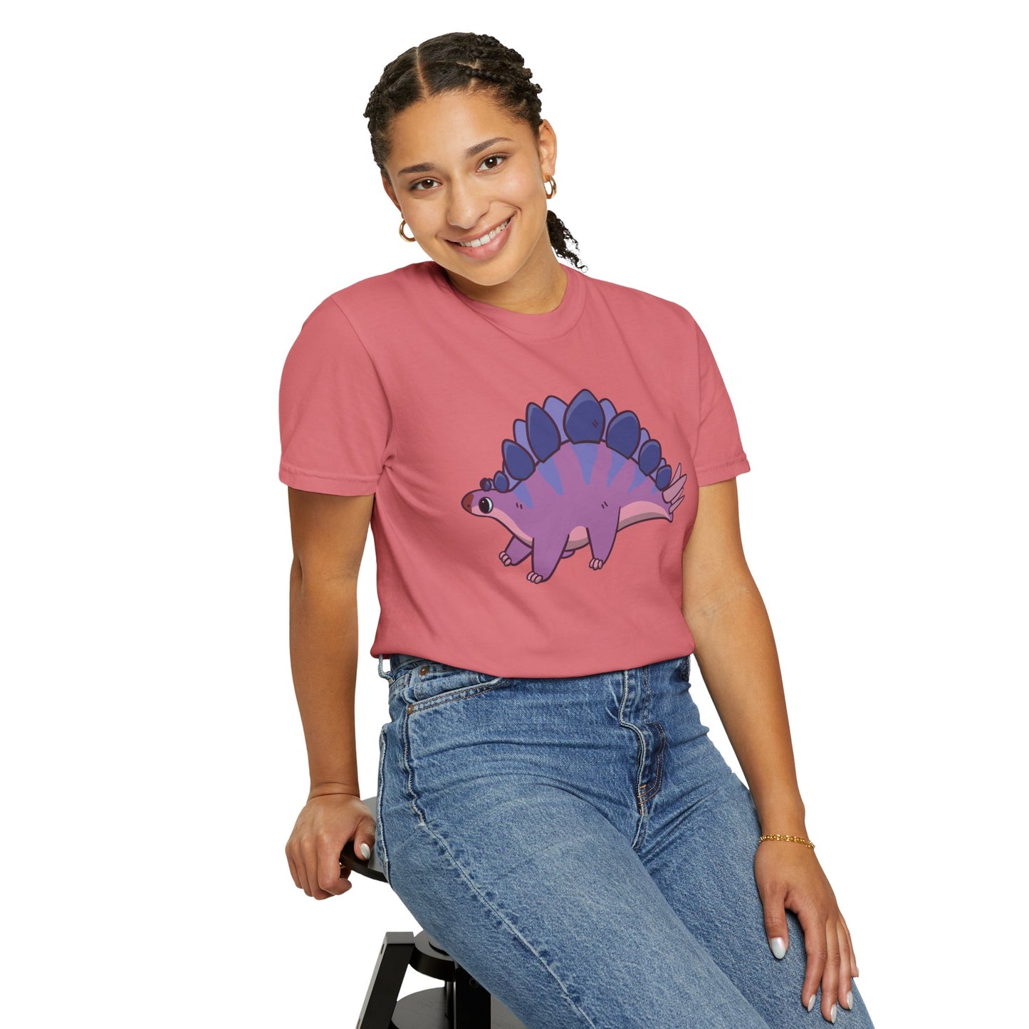 Bisexual Pride Stegosaurus- T-Shirt