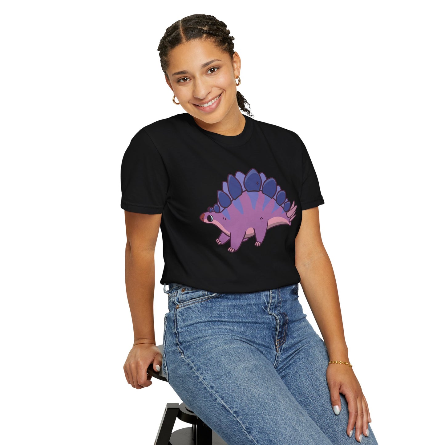 Bisexual Pride Stegosaurus- T-Shirt