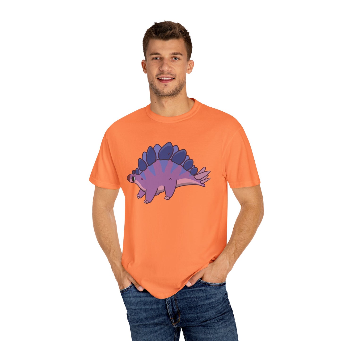 Bisexual Pride Stegosaurus- T-Shirt