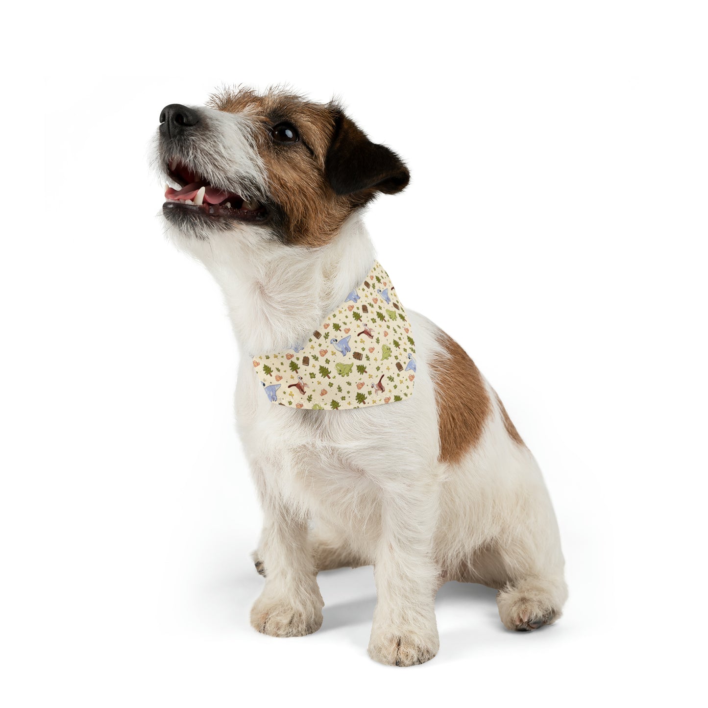 Pet Bandana Collar - Roaming Rancher in Tamablume Cream