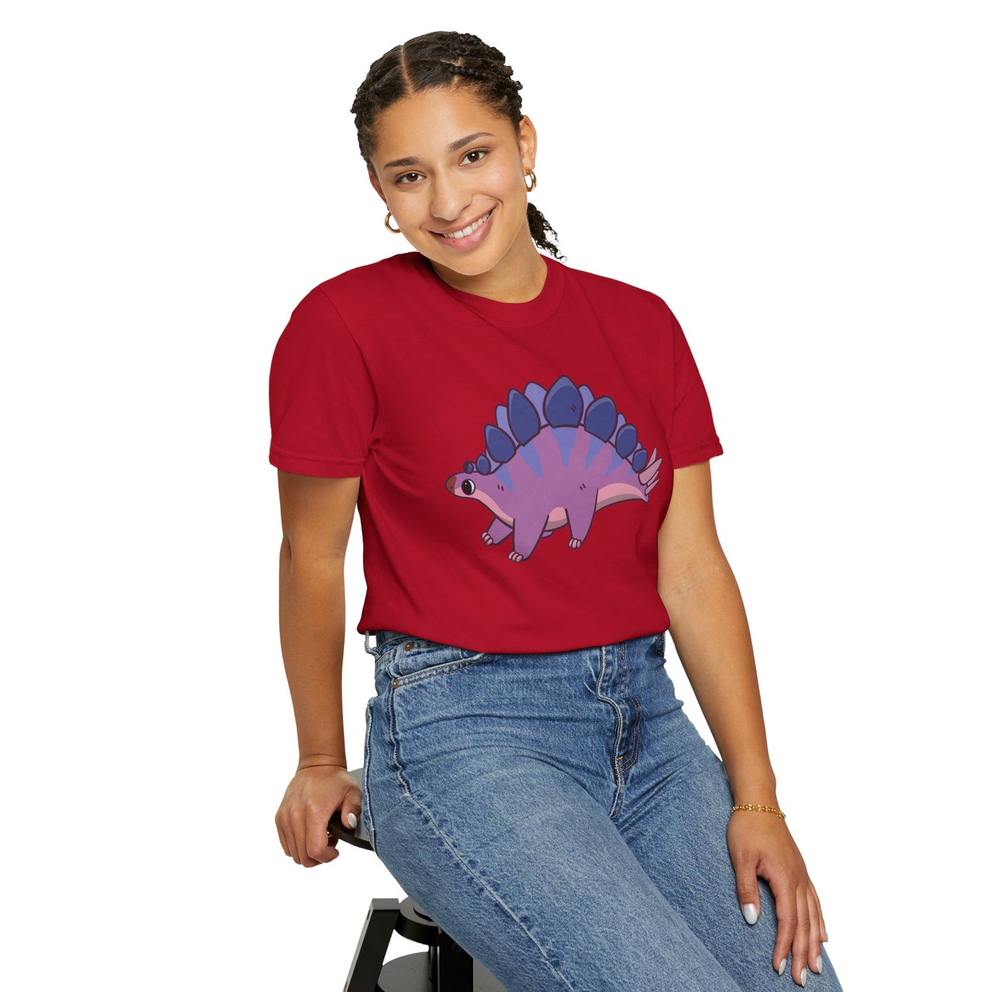 Bisexual Pride Stegosaurus- T-Shirt