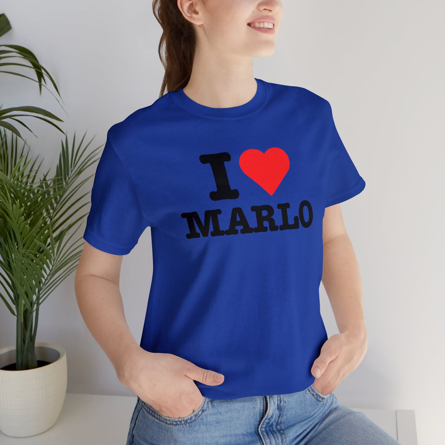 I Heart Marlo - Unisex Jersey Short Sleeve T-Shirt