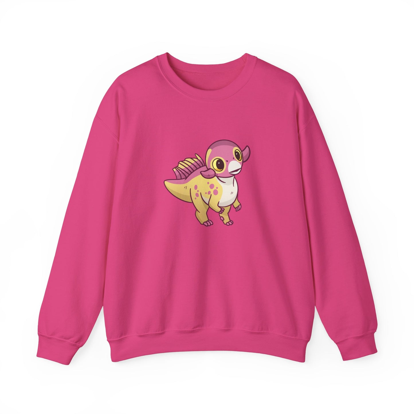 Peach Psittacosaurus - Unisex Heavy Blend™ Crewneck Sweatshirt