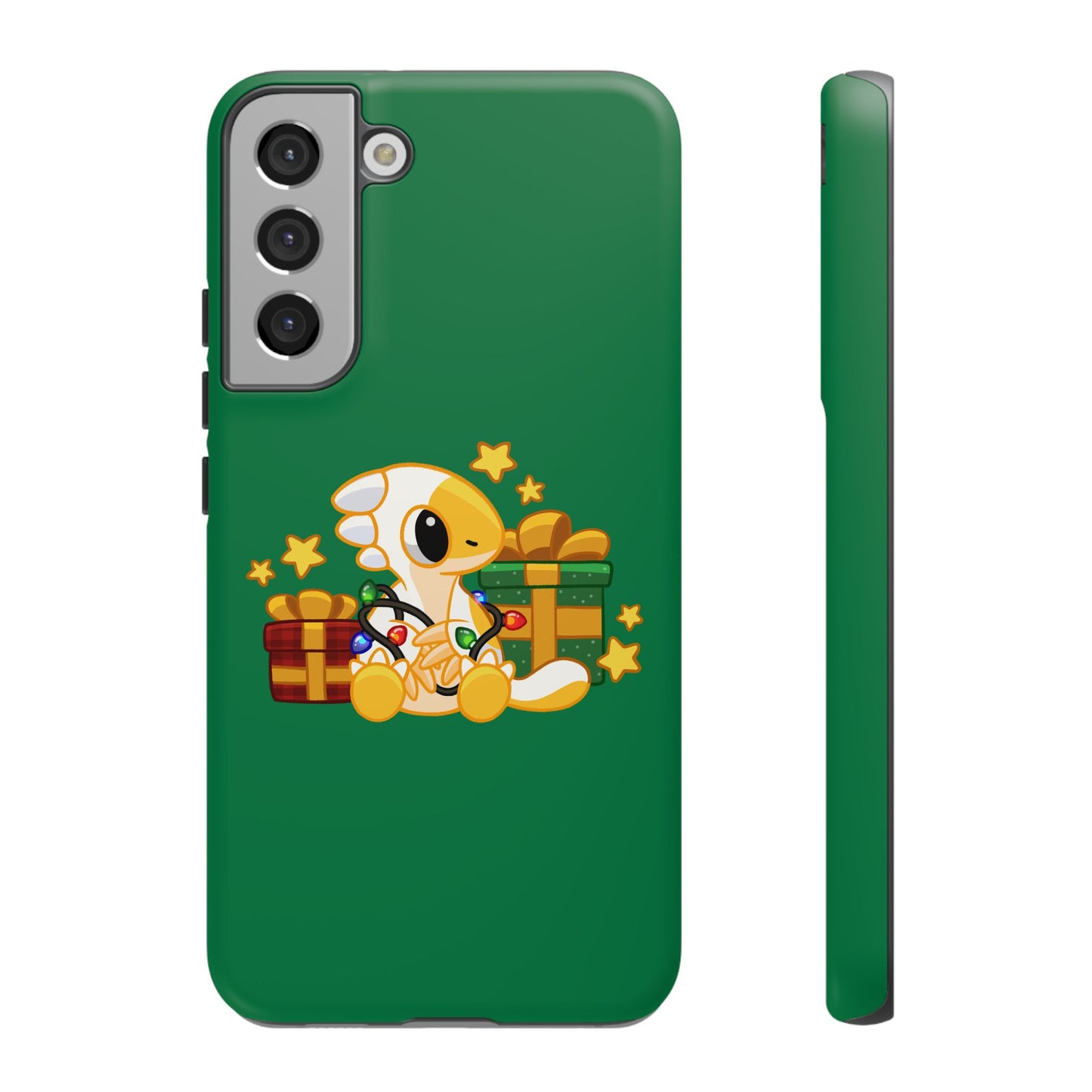 Limited Edition Scramble the Therizinosaurus Plushie Art - Phone Case