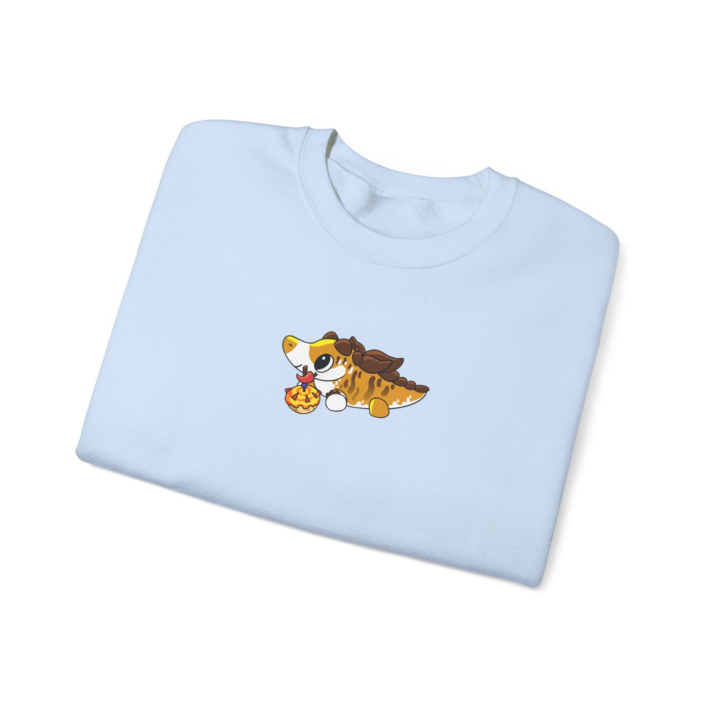 Limited Edition Desmond the Desmatosuchus Plushie Art - Unisex Heavy Blend™ Crewneck Sweatshirt