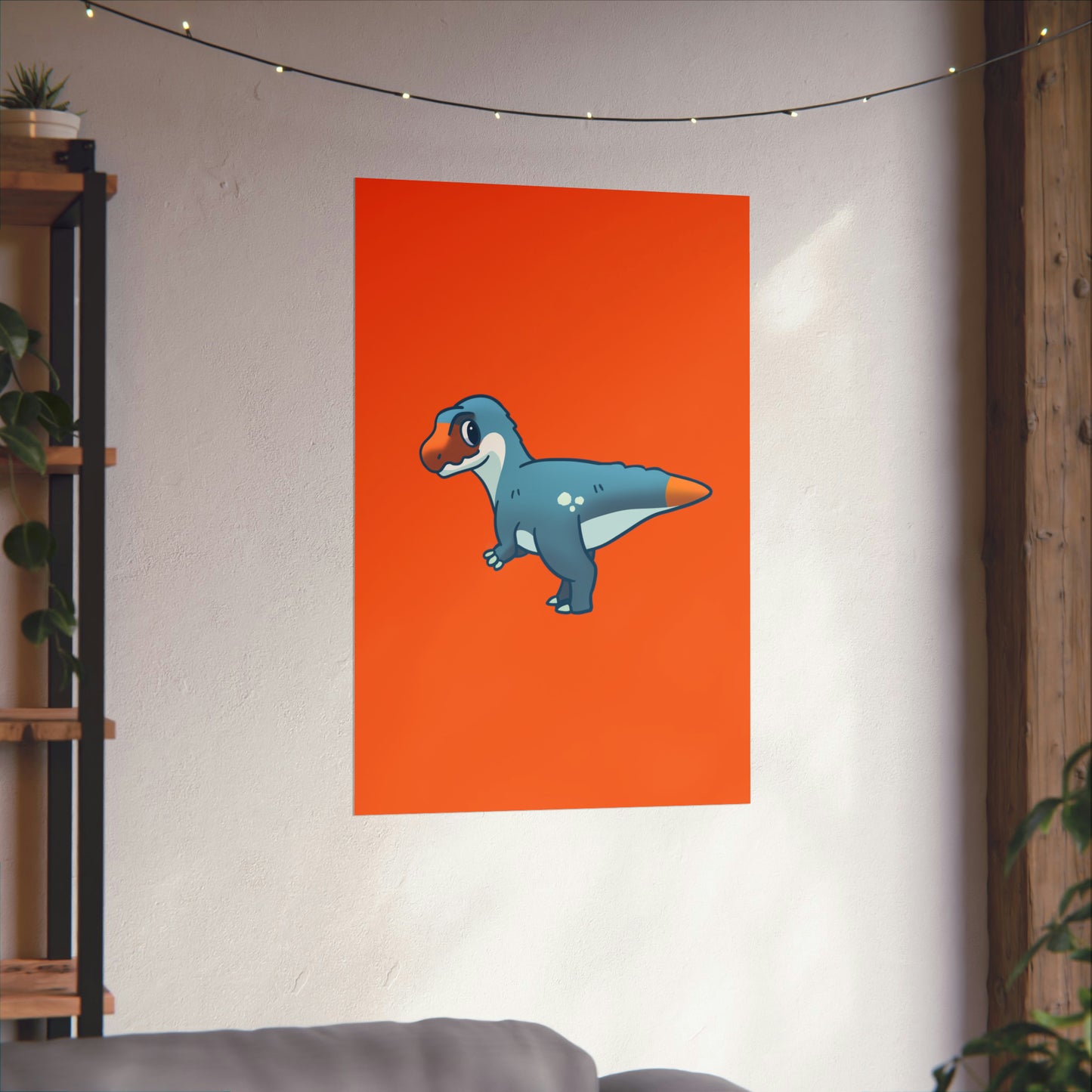 Megalosaurus Matte Poster