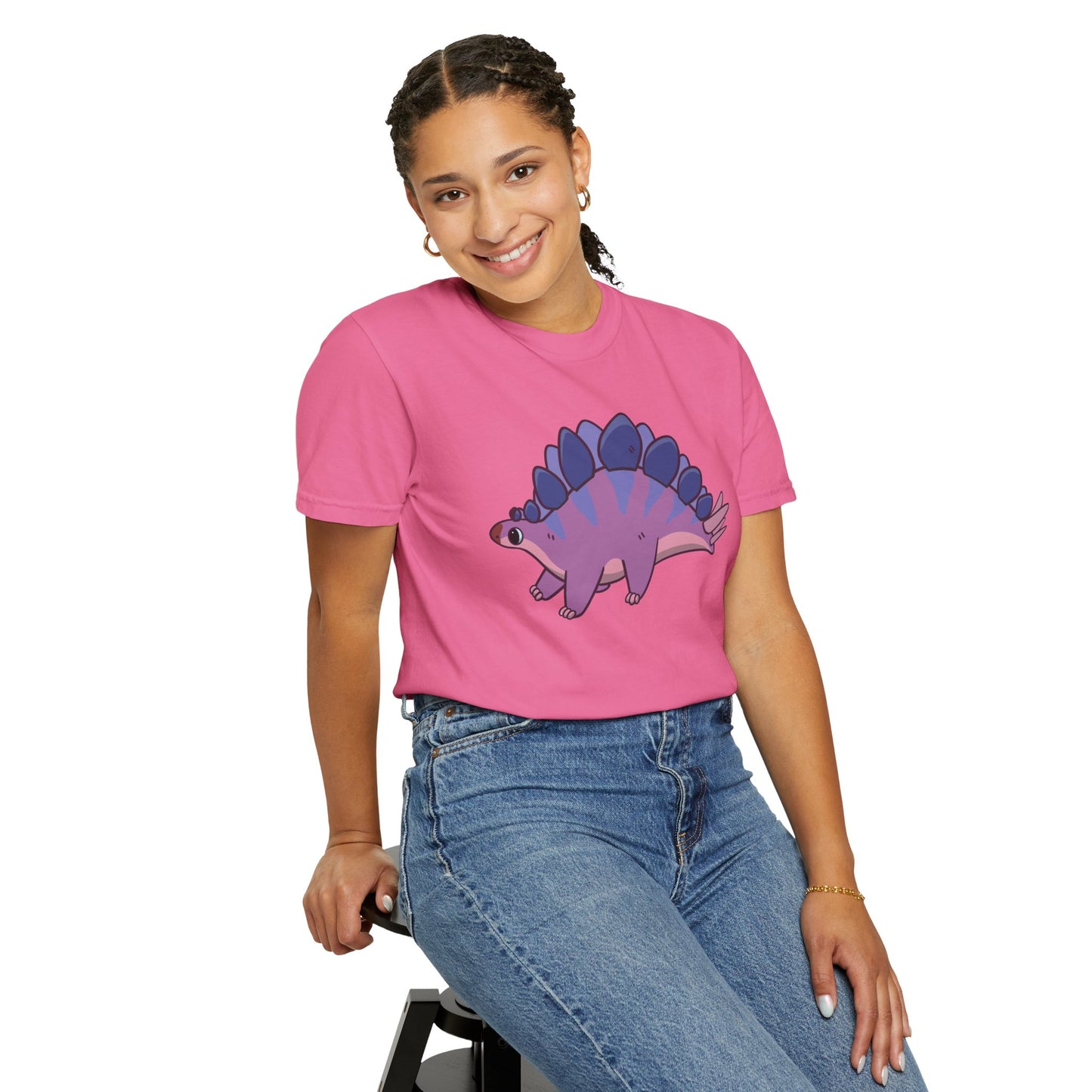 Bisexual Pride Stegosaurus- T-Shirt