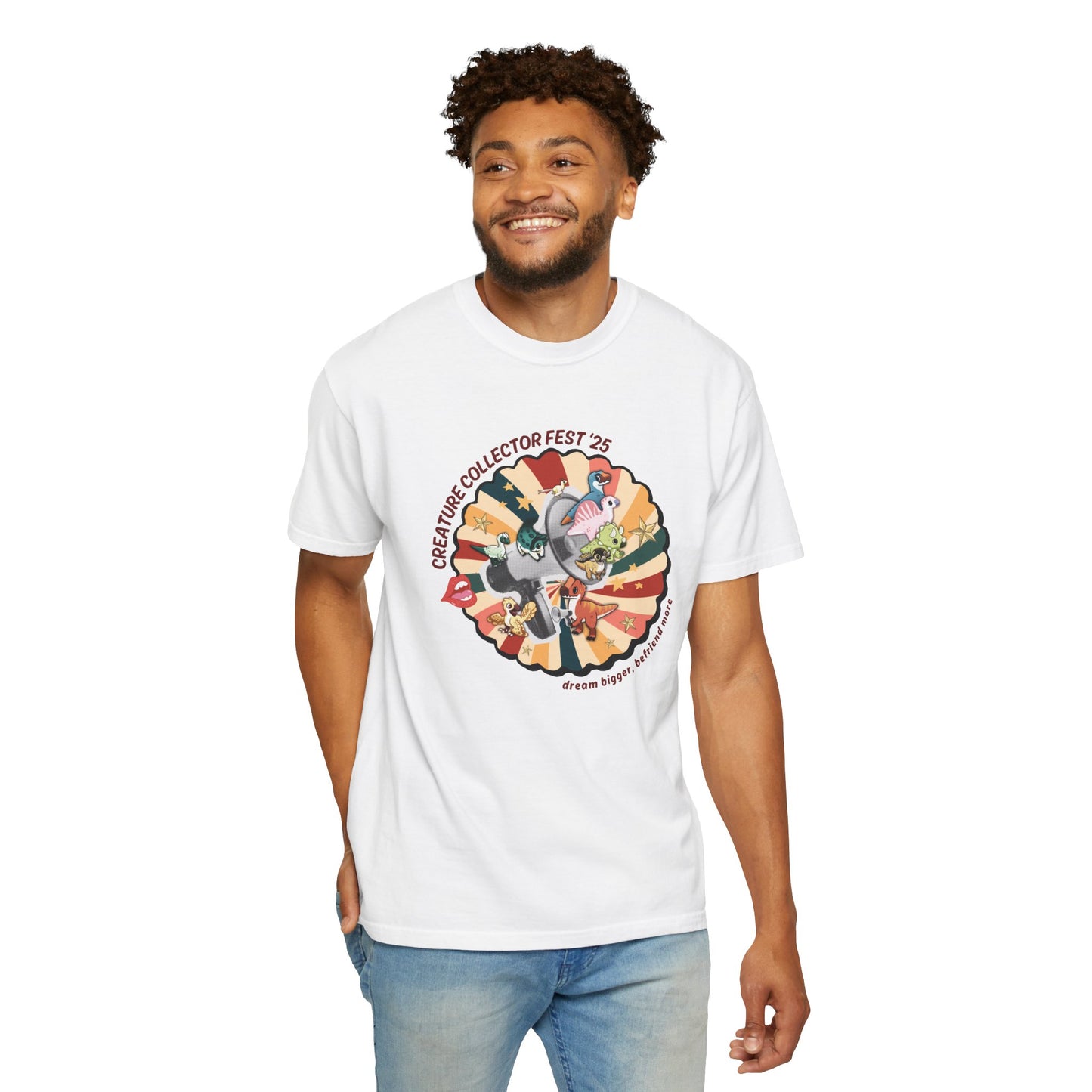 Limited Edition Dream Bigger, Befriend More - Creature Collector Festival 2025 T-Shirt