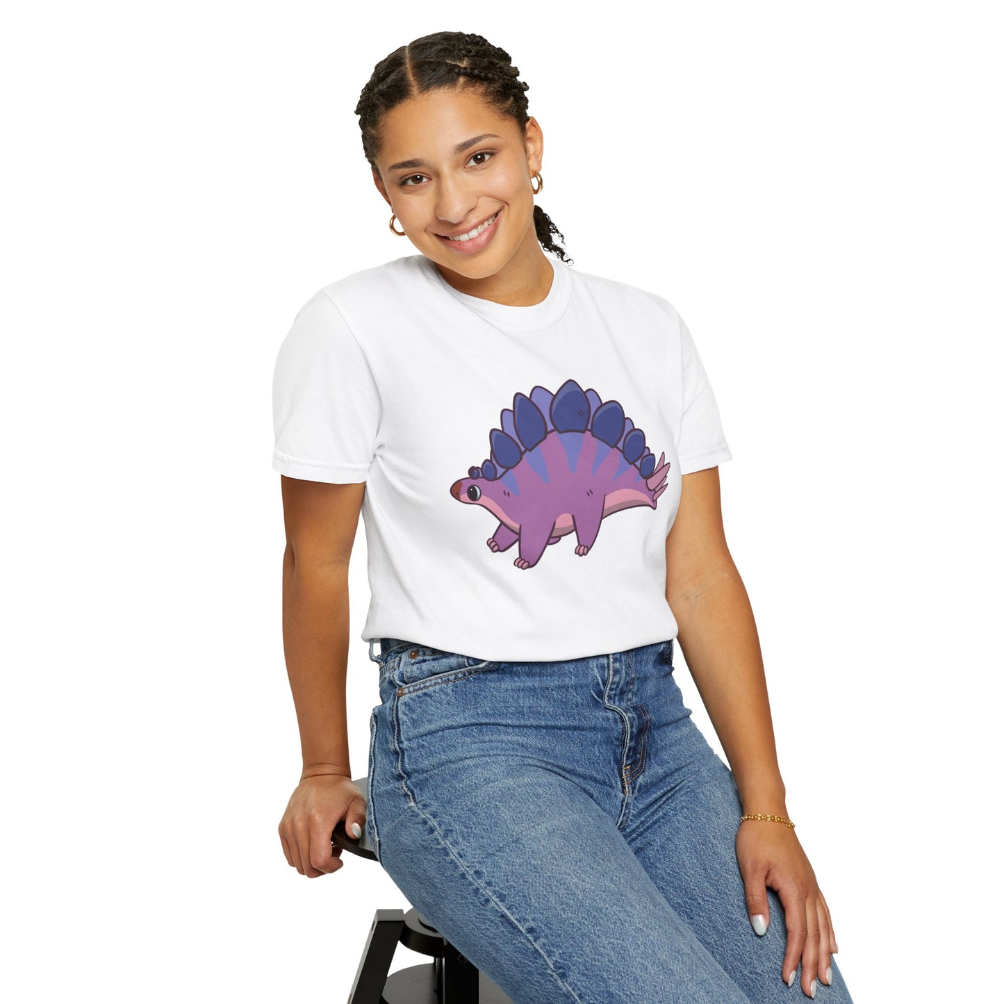 Bisexual Pride Stegosaurus- T-Shirt