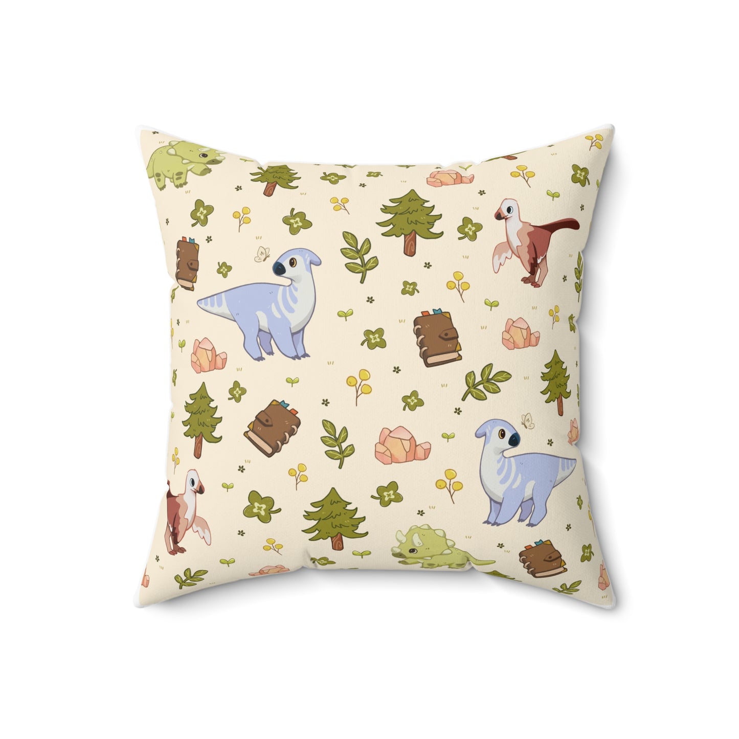 Square Pillow - Roaming Rancher in Tamablume Cream