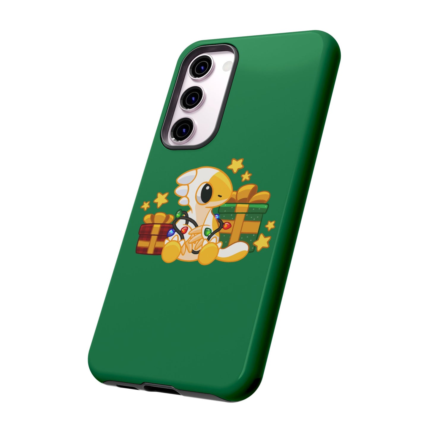 Limited Edition Scramble the Therizinosaurus Plushie Art - Phone Case