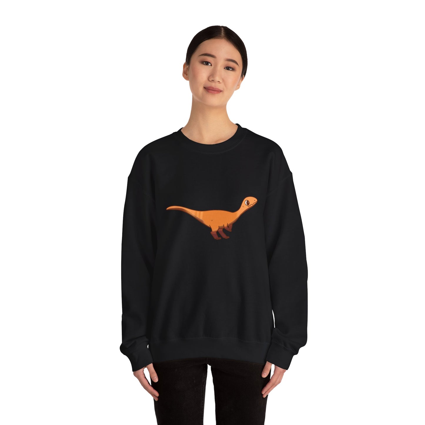 Tangerine Coelophysis - Unisex Heavy Blend™ Crewneck Sweatshirt