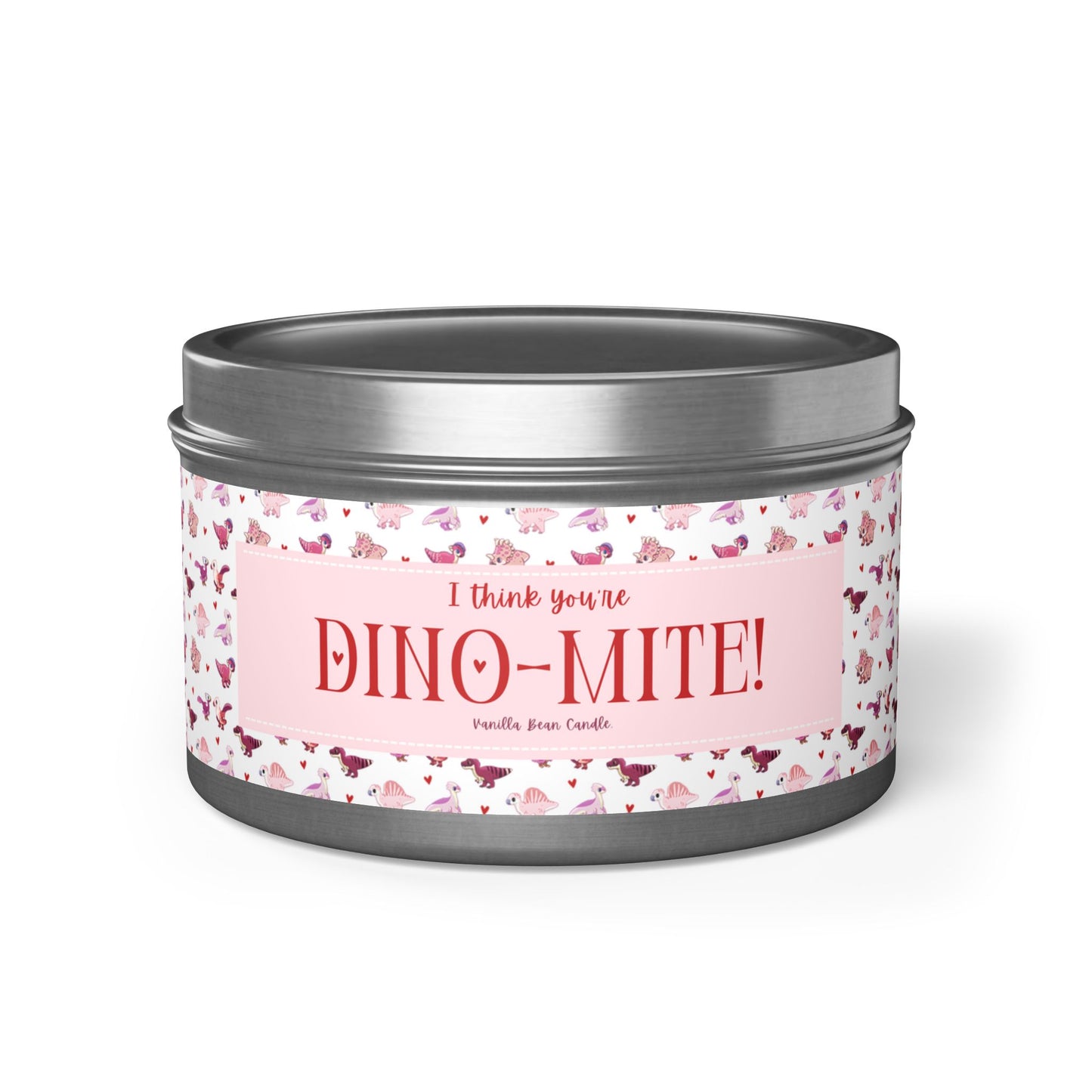 Dino-Mite Vanilla Bean Tin Candle