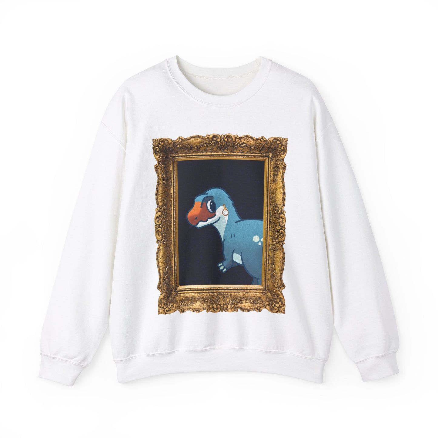 Megalo with a Pearl Earring - Unisex Heavy Blend™ Crewneck Sweatshirt