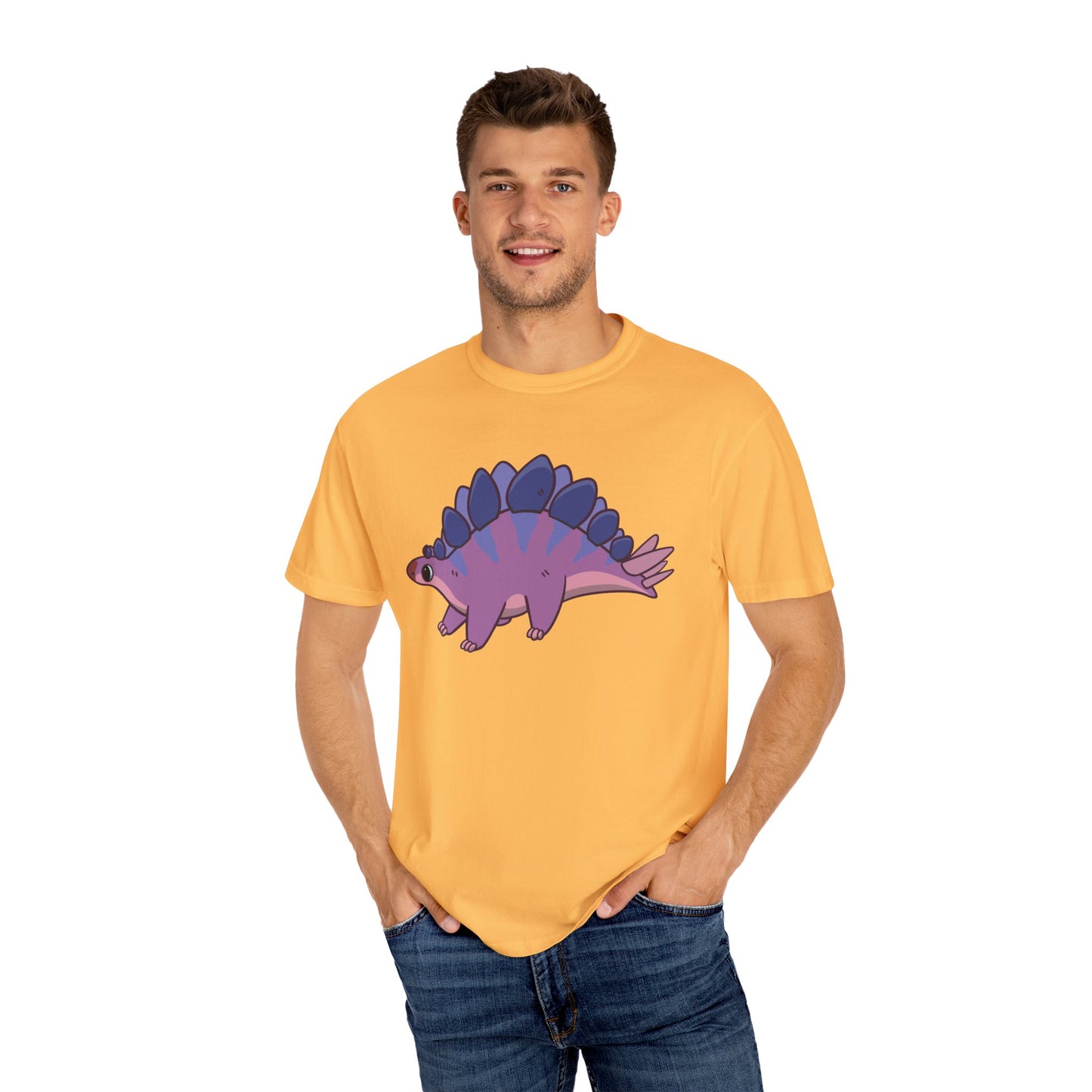 Bisexual Pride Stegosaurus- T-Shirt