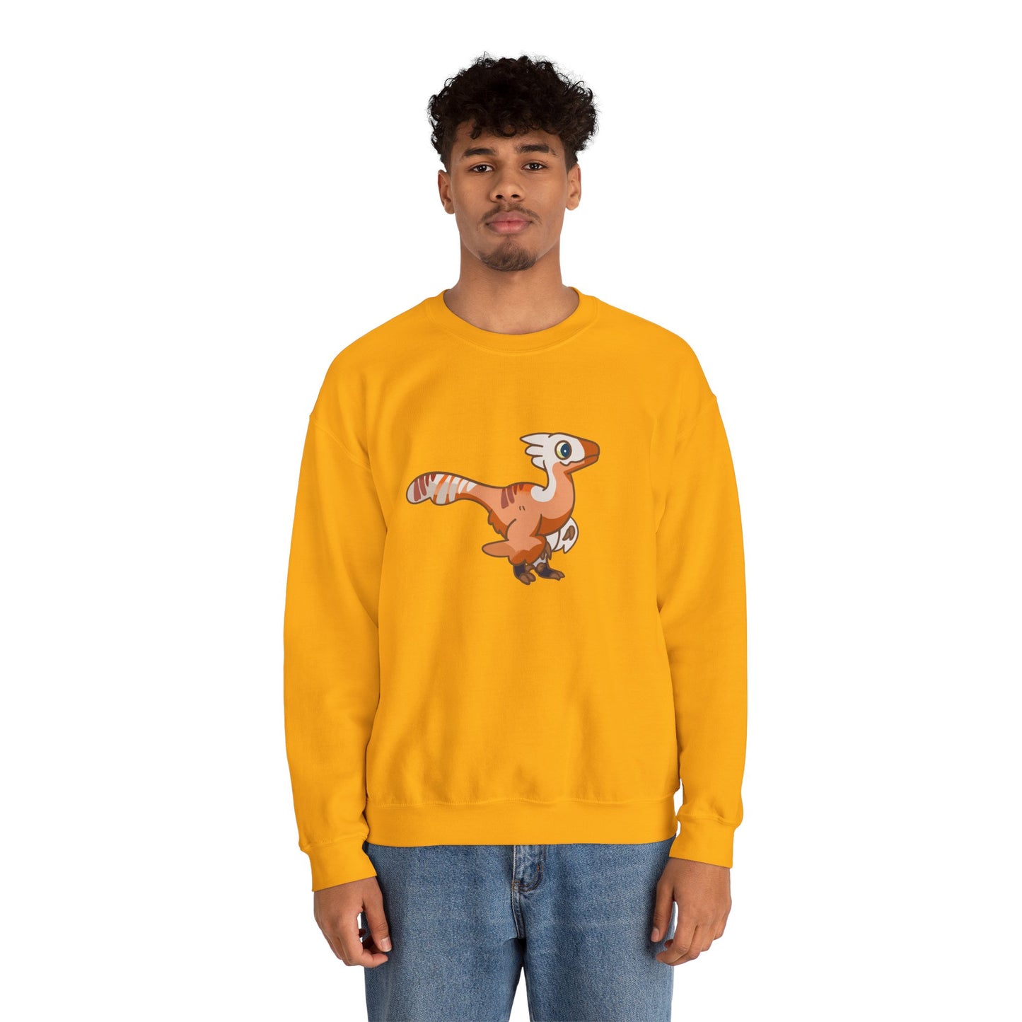 Carrot Troodon - Unisex Heavy Blend™ Crewneck Sweatshirt