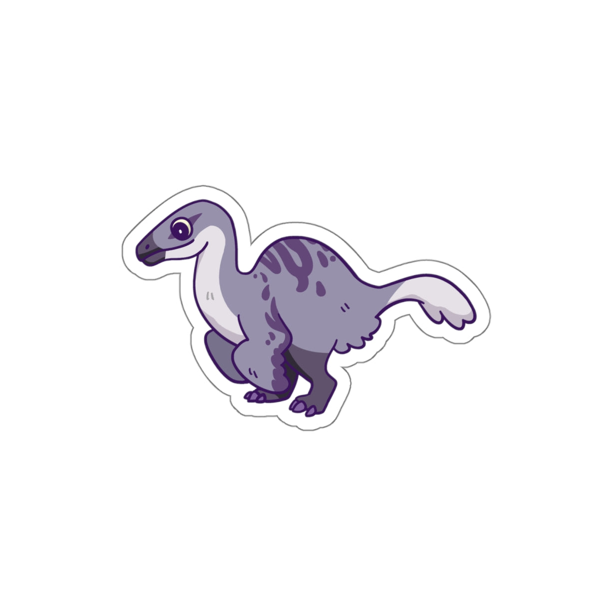 Asexual Pride Deinocheirus Sticker - Die-Cut Stickers