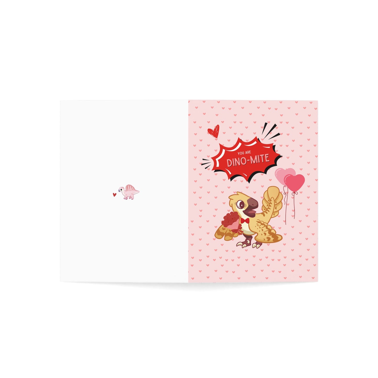 You're DINO-MITE! - Valentines Day Card