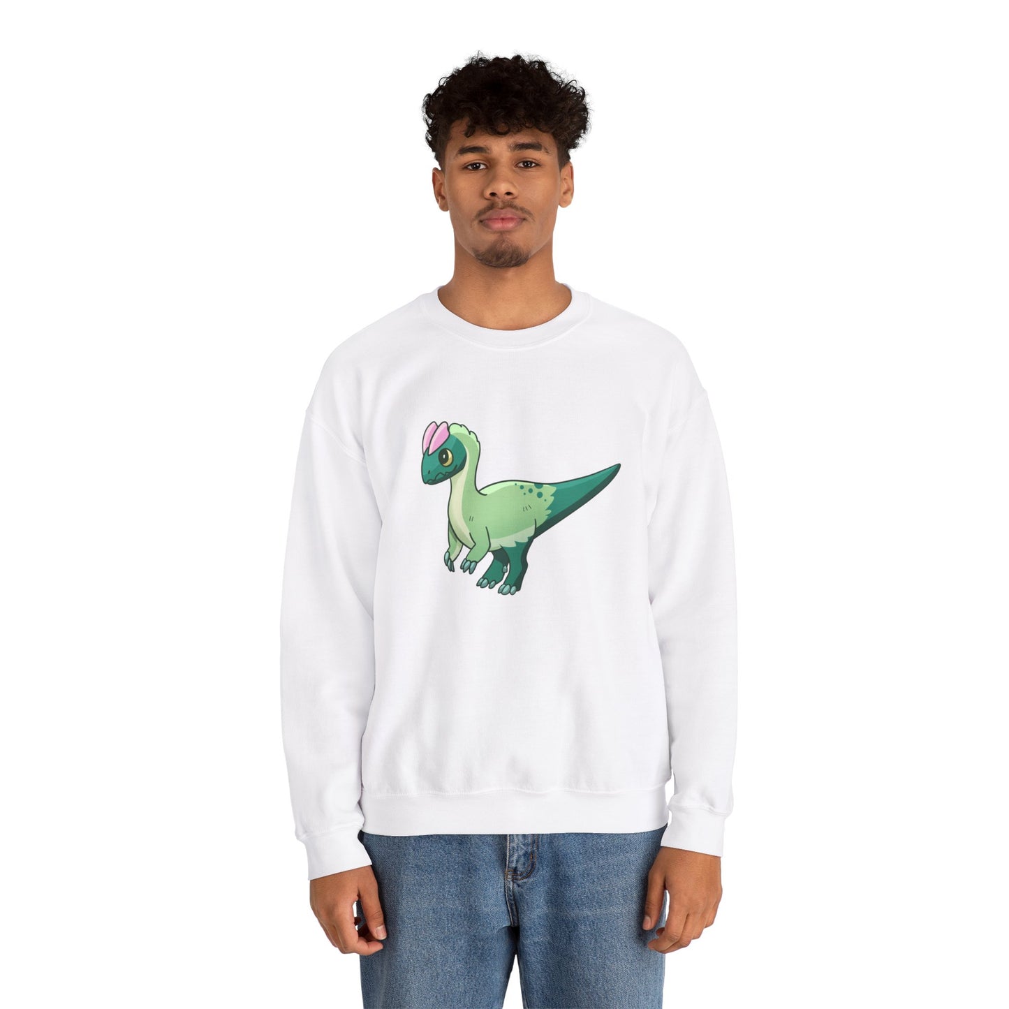 Dilophosaurus - Unisex Heavy Blend™ Crewneck Sweatshirt