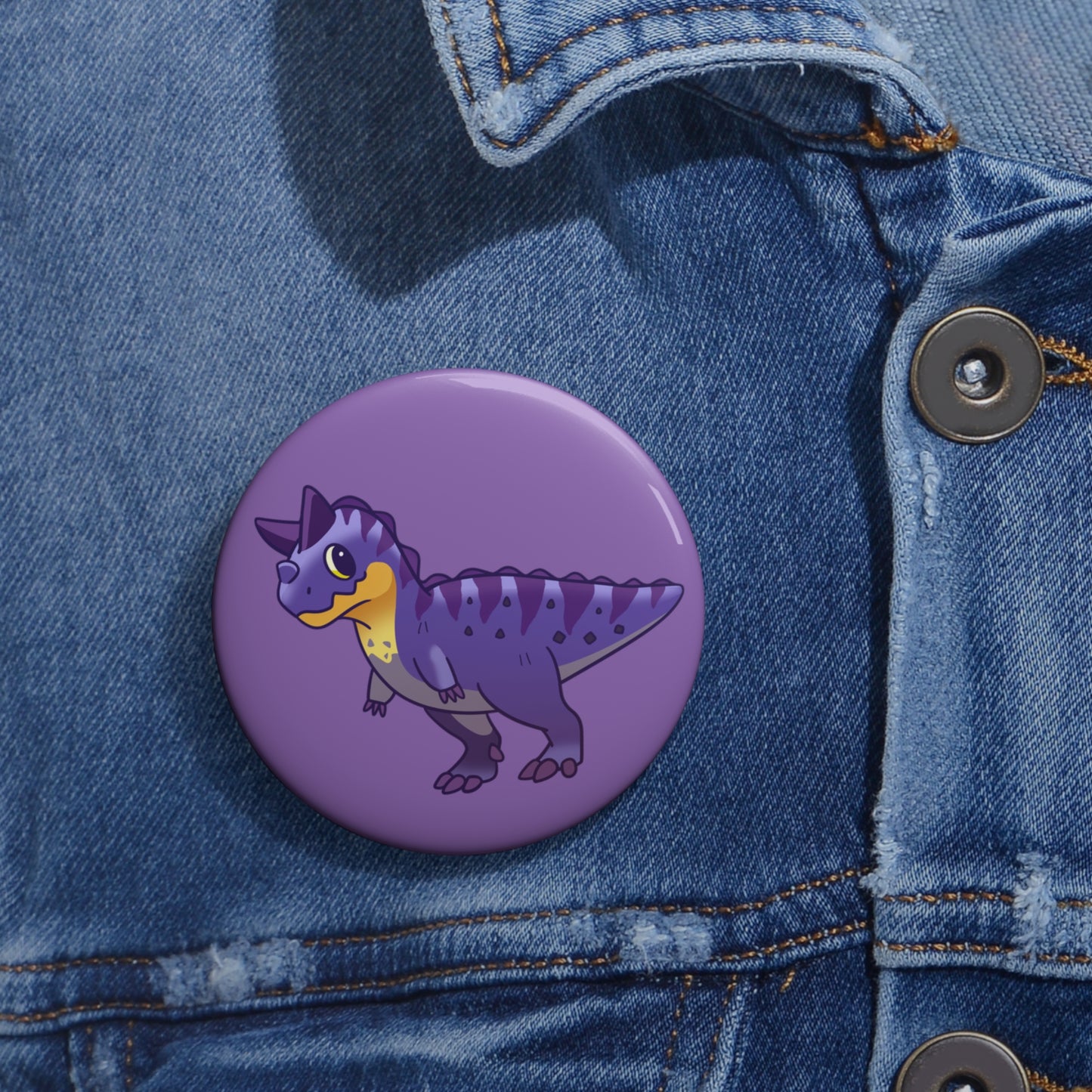 Carnotaurus Pin Badge