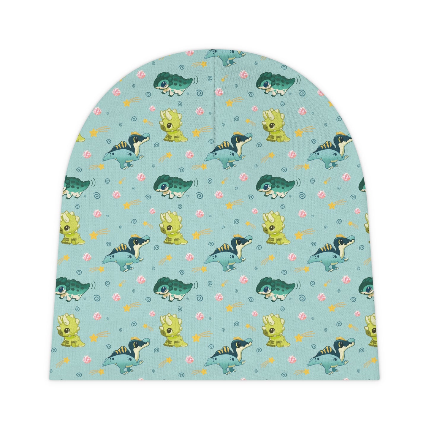 Baby Dinos Baby Beanie - Spinosaurus, Scelidosaurus & Triceratops