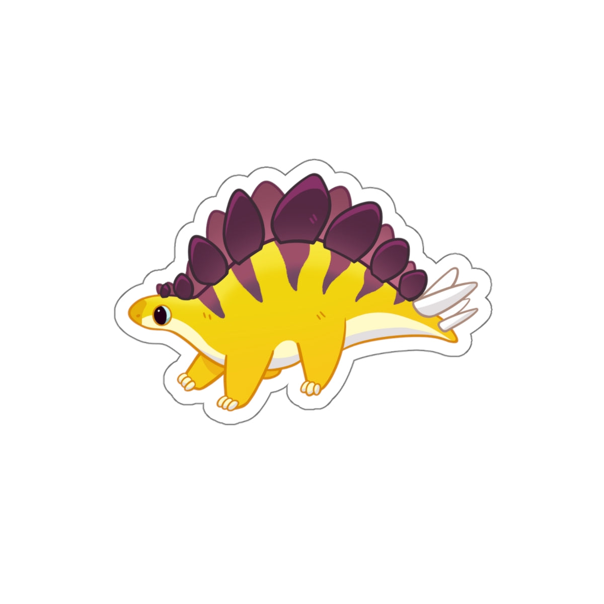 Stegosaurus Sticker - Die-Cut Stickers