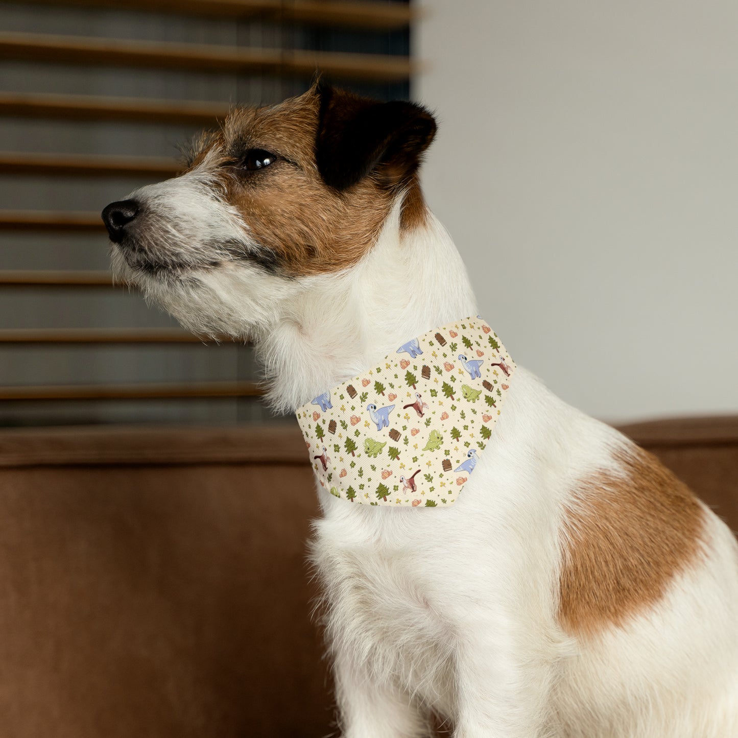 Pet Bandana Collar - Roaming Rancher in Tamablume Cream