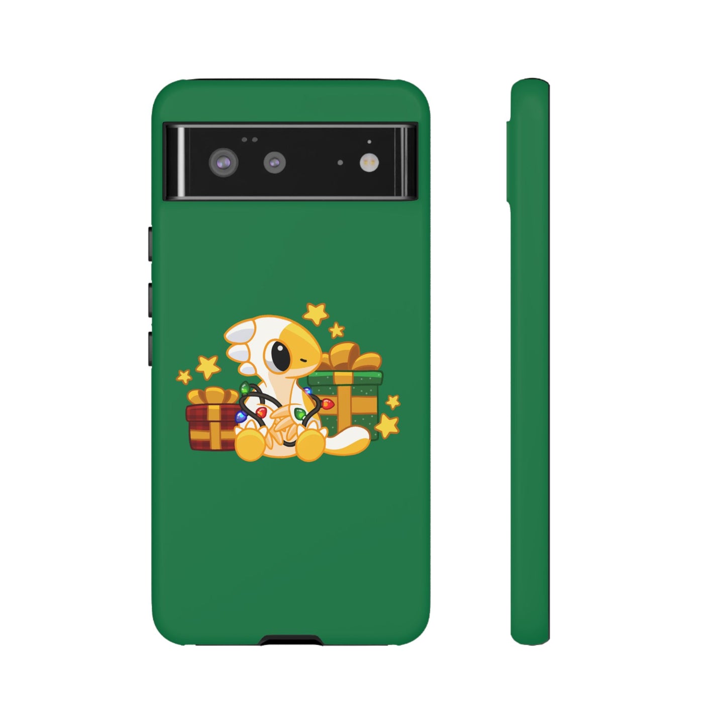 Limited Edition Scramble the Therizinosaurus Plushie Art - Phone Case