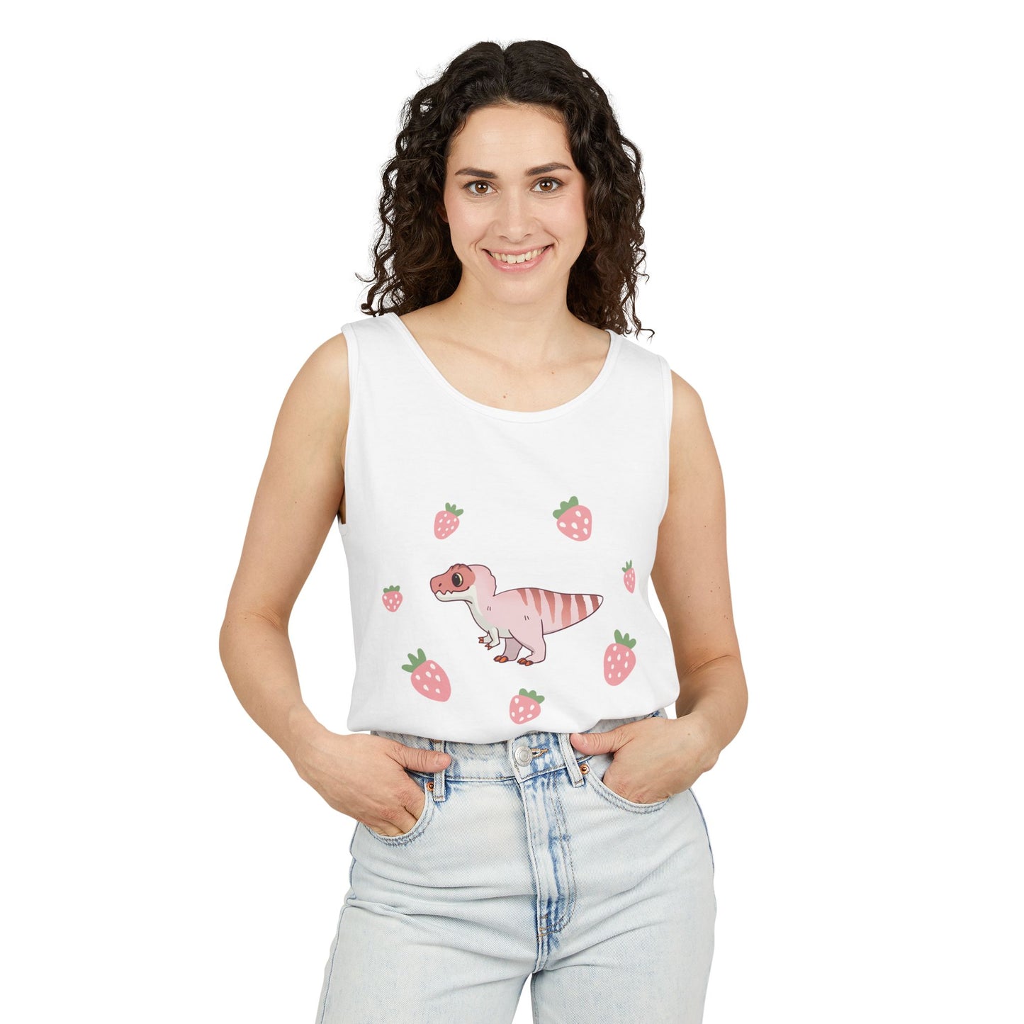 Strawberry Dinos - Tank Top